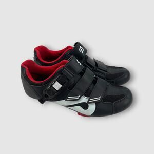 Peloton Cycling Shoes Black Red Clip-In Spin Bike Shoes EU 39 / US 8–8.5